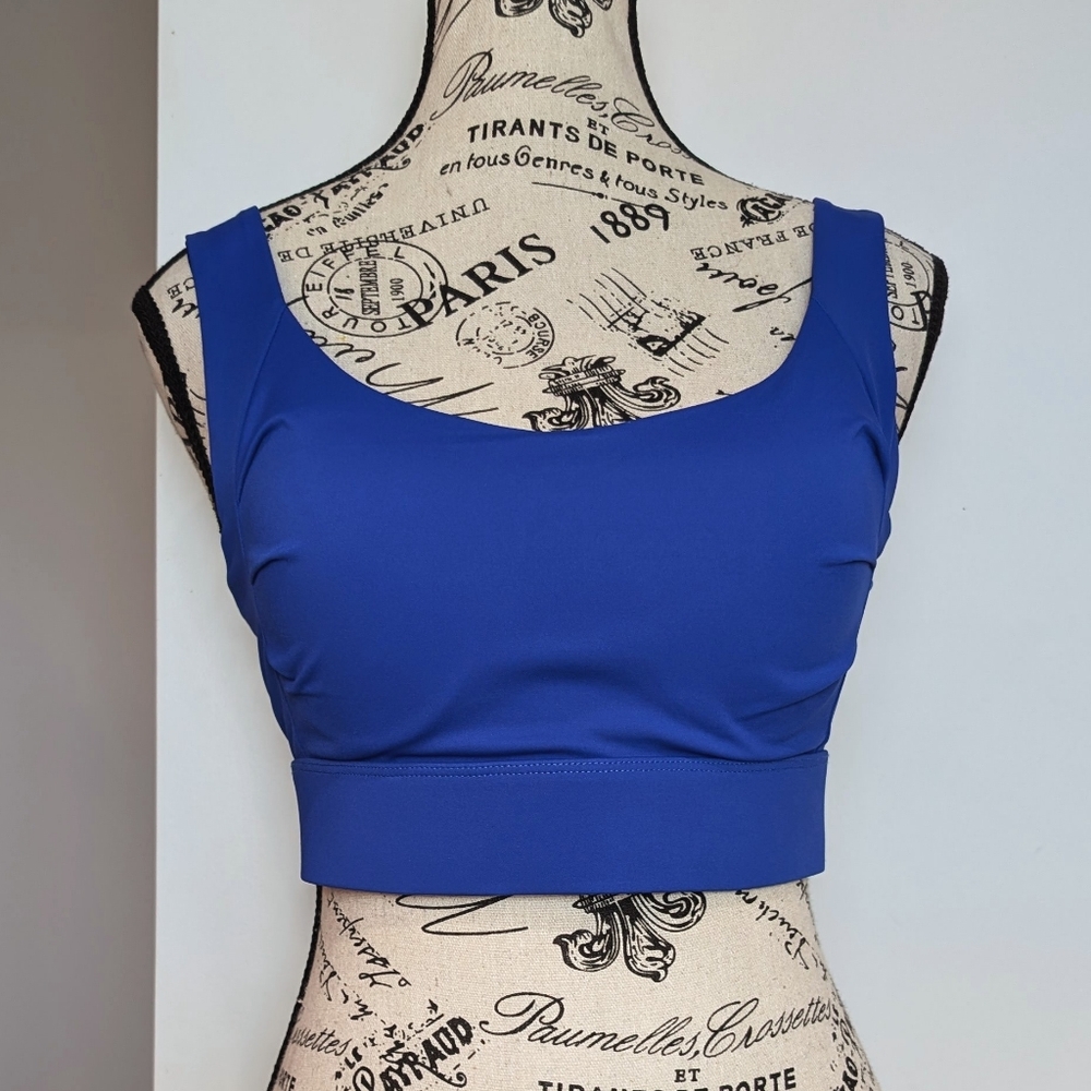 90 DEGREE BY REFLEX | Women's Royal Blue Hi Performance Tova Sports Bra